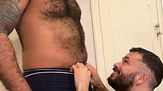 yo, hot bear fucked me with panties on, part 1