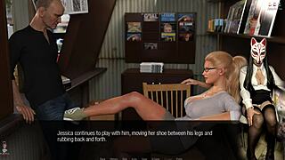 those long legs on the old dude's crotch in john ep 32 😏