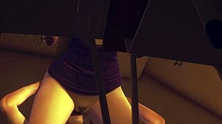 One Piece Hentai Yuri 3D with Nami and Nico Robin Scissoring and Squirting