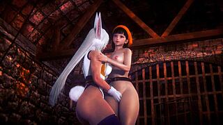 Pan says, 'fuck me in this dungeon'