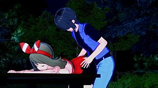 misty and may get creampied in intense pokemon hentai