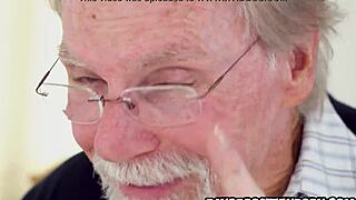 Cute Teen Spanked Hard by Horny Grandpa in Wild Ass Play