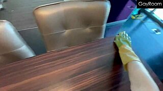 Sage Roux In Tight Fishnet Suit Costume Scene