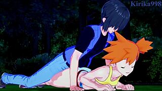 misty and may get creampied in intense pokemon hentai