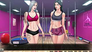 complete gameplay in our red string part 25, horny hentai adventure