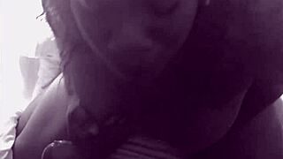 is this straight mouth action with big black cock?