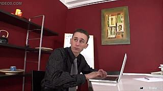 Блядь! Гейская офисная групповуха с твинками