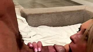 Secret bondage caught on video with charlotte sins and monster cock