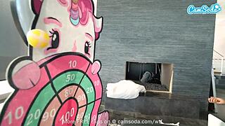 Two sexy brunettes finger toys to orgasm on camsoda.