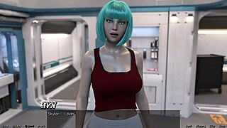 Stranded in Space 89 - hot doctor gameplay. “Wanna kiss and play with my curvy outfit?”