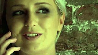 Toby rushes to Kittina for intense quick anal with toys