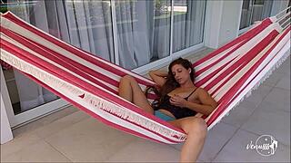 woke up horny, rubbing my wet clit with hitachi vibrator?