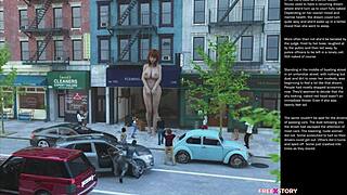 Big Apple Small 18+ Gesture in Wild 3D Cartoon Sex!