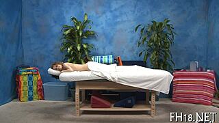 What a steamy massage session!