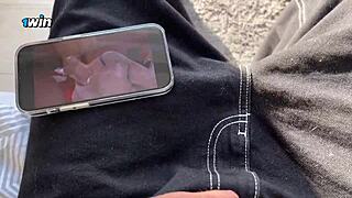 Step sister caught step brother, didn’t expect rough face fuck