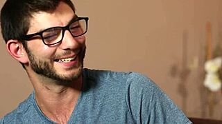 horny latina milf kimber woods massages cock before sucking it