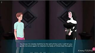 Sexnote - Priest Anan Takes Nun Hard in Church Confession Box