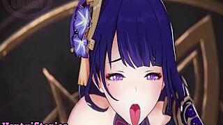 teen lets man use her body in game play