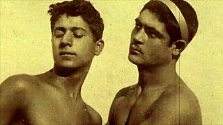 Vintage Victorian Homosexuals in Erotic Retro Scenes, So Classy! 🕰️