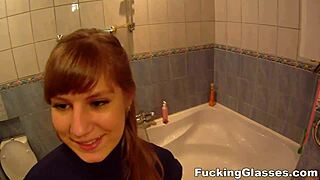 Watch Glasses Model Alice Get Fucked!