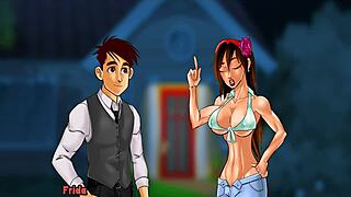3D animated hot Latina gets fucked by rich guy