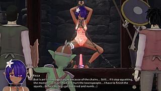 Ricca discovers magic dildo in 3D hentai