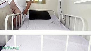 security cams caught the doctor fucking the nurse's ass