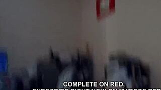 guy loves fucking his big black cock in homemade video