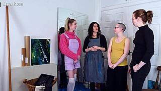 Behind The Scenes - Blank Canvas And Turned To Stone