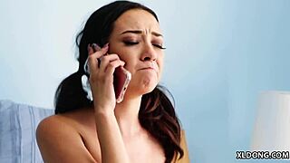 Kiley Jay Spots Stepdad Watching Porn and Joins In