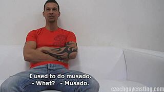 I felt so raw watching Michal in this Czech gay casting, pure reality!