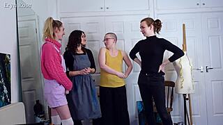 Behind The Scenes - Blank Canvas And Turned To Stone