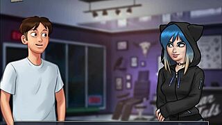 Summertime saga episode with erotic hentai vibes! 😍