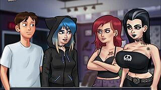 Summertime saga episode with erotic hentai vibes! 😍