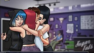 Summertime saga episode with erotic hentai vibes! 😍