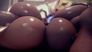 va-kiriko-polished-jade-bell shines in 3d cartoon garage scene