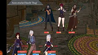 finally getting these girls in the bed for isekai fantasy