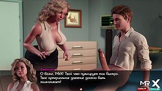 Treasureofnadia - Doctor's Ass Gets Cum in Office Scene E2 44