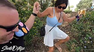 Outdoor POV Blowjob and Raw Forest Sex with Curvy Sheila Ortega