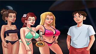 summer time saga unc part 36 hits the beach for cartoon fun