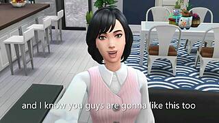 Does My Horny Girlfriend Want to Be a Pornstar in Sims 4 3D?