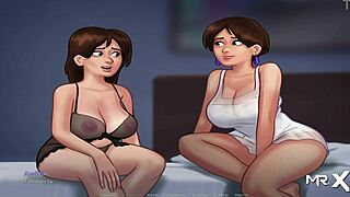 Summertimesaga - Preparing For An Exciting FFM Encounter In Episode 4.