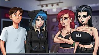 Summertime saga episode with erotic hentai vibes! 😍