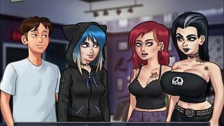 Summertime saga episode with erotic hentai vibes! 😍