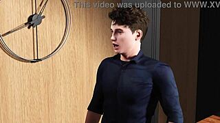 Baby bump! Aaron knocks up Issa in this SFW cartoon adventure