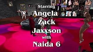 Elite social club dancing and partying