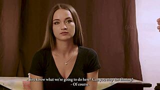 Poor Submissive Teen 18+ Feels Extreme Punishment From Master In BDSM Parody