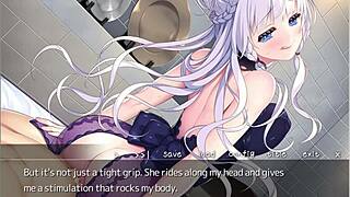 The Humbling Of A Holy Maiden In Anime Game Part 4