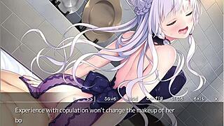 The Humbling Of A Holy Maiden In Anime Game Part 4