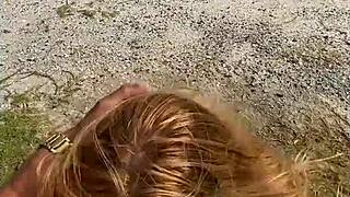 Leaked Intimate Videos of Brazilian Girl on Public Beach
